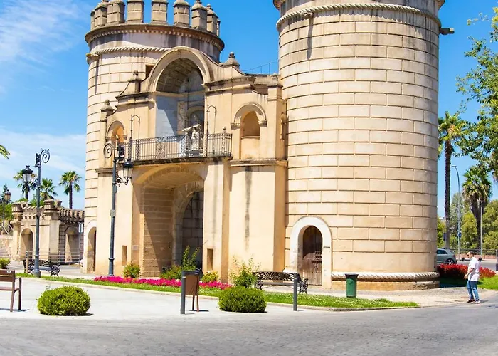 Апартаменты Puerta Palma Estudio Бадахос